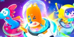 Who is The Lucky Hero это аркадный Fall Guys с гироскопом