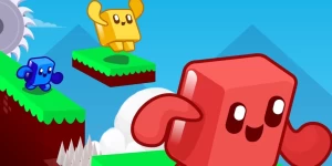 Super Run Royale — мультиплеерный раннер в стиле Super Meat Boy