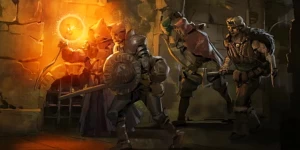 Grim Heroes это королевская битва в подземельях на Android