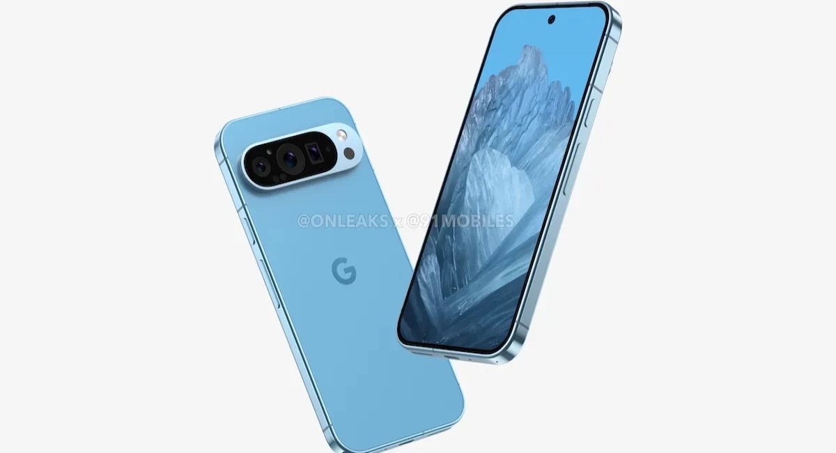 Слиты рендеры Google Pixel 9 — Google берёт пример у Apple