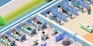 Заведуйте больницей в игре Hospital Simulator Idle Tycoon