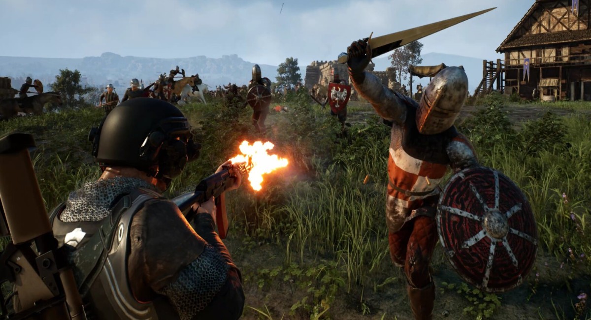 Анонс Kingmakers — стратегии и кооп-шутера с рыцарями, замками и АК-47