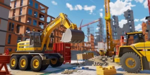 Мобильная версия Construction Simulator 4 выйдет в мае с поддержкой коопа