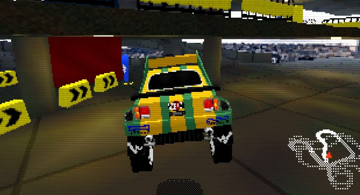 Анонс Parking Garage Rally Circuit — ретро гонок по парковкам в духе Sega Saturn