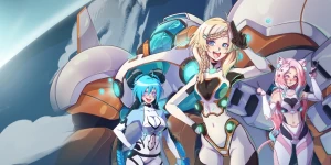 Аниме-игра Astral Raiders предлагает пошаговые битвы меха-роботов