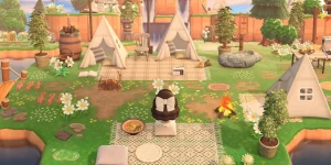 Happy Campers это мобильный симулятор кемпинга