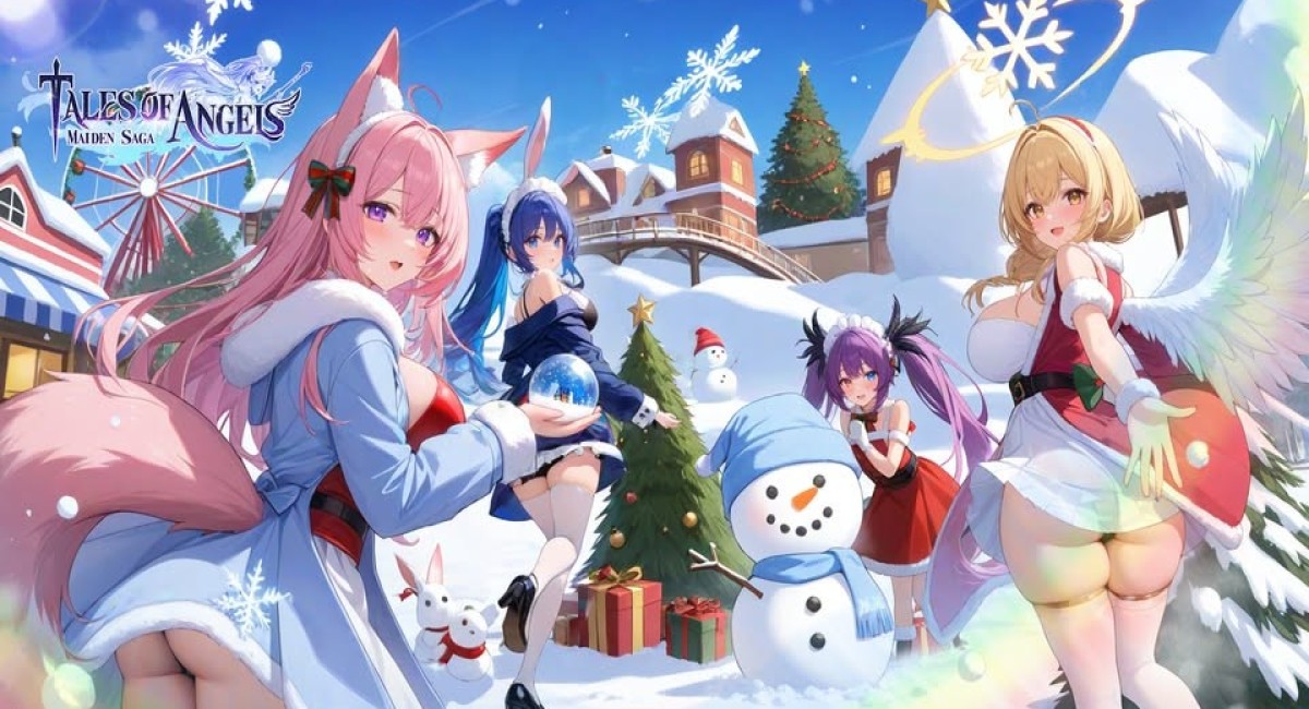 Состоялся релиз аниме-гачи Tales of Angels с контентом 18+ (промокод внутри)