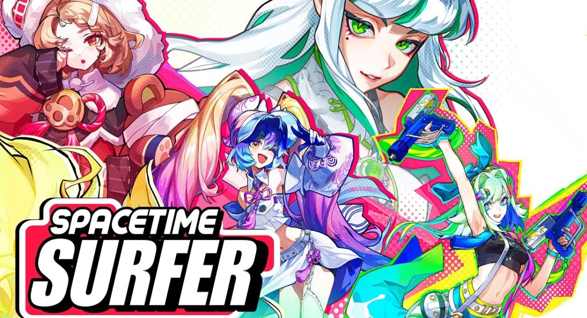 В Китае выпустили аниме-раннер Spacetime Surfer