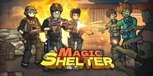 Magic Shelter это симулятор магната во время зомби-апокалипсиса
