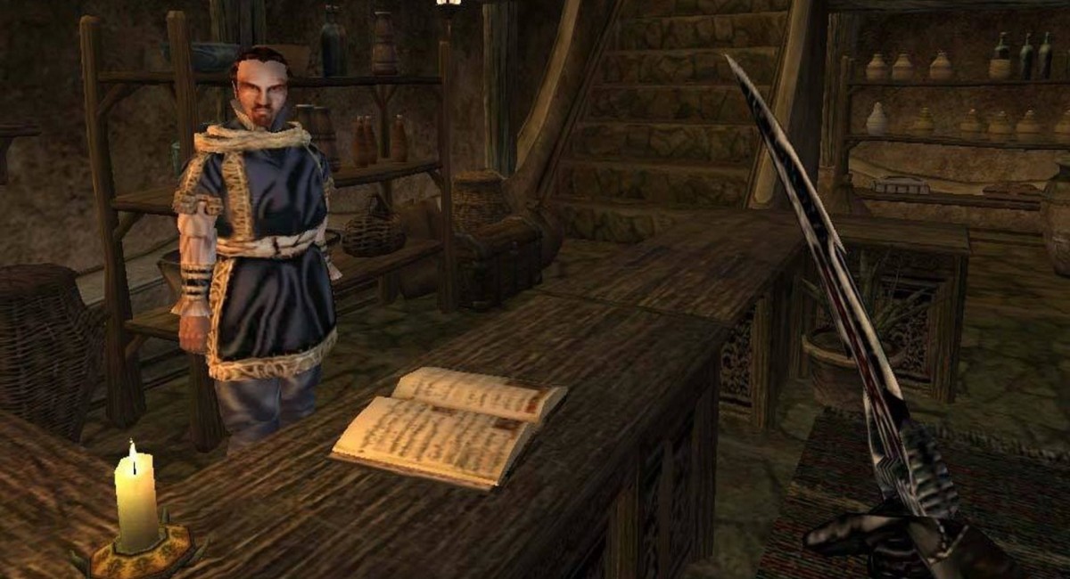 В TES III: Morrowind добавили нейронную сеть — NPC могут послать героя