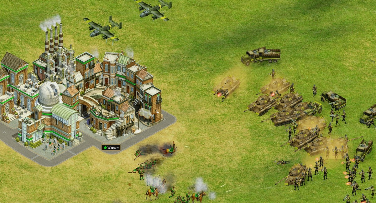 Стратегия Rising Nation: Survival WW RTS предлагает межсерверные ...