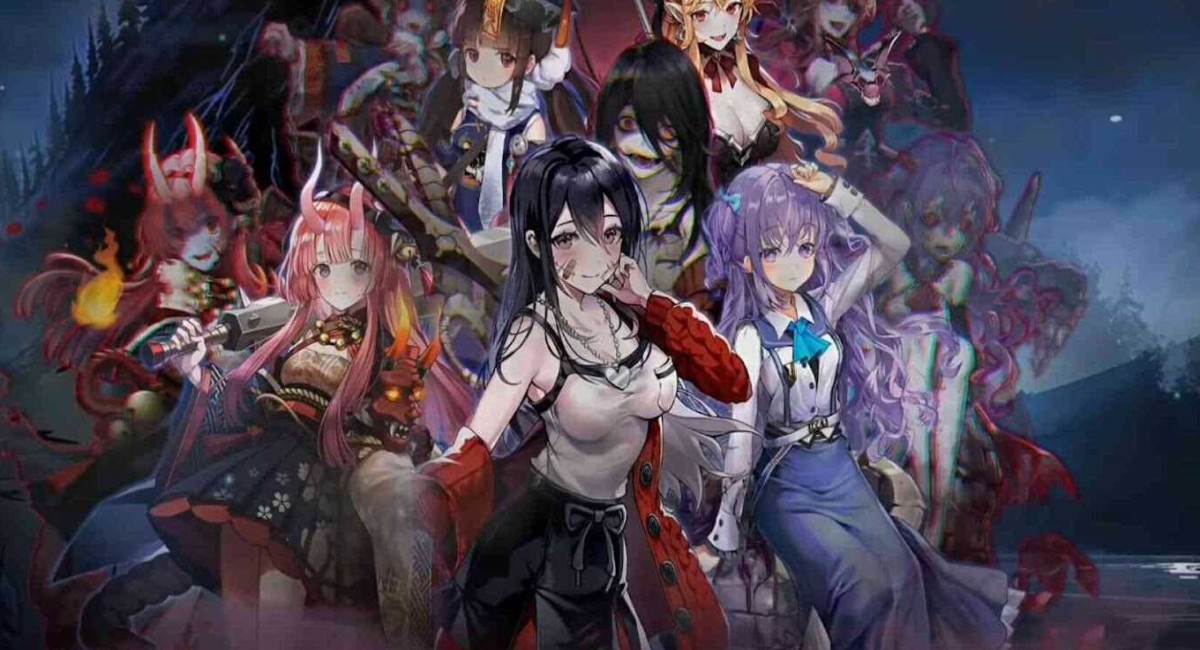 Милые аниме-девушки в игре Soul Idle: Two Sides of Girls превращаются в монстров под кроваво-красной луной