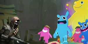 Уничтожай милых и позитивных существ в игре Cute Invasion