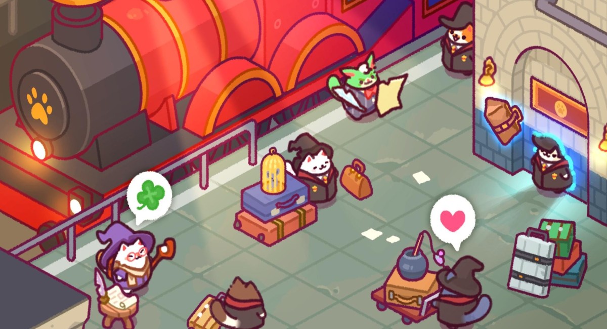 Cat Magic School: Cute Tycoon появилась в мобильных маркетах всего мира