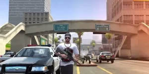 В Pure Crime: Gangster Shooting от Miniclip нужно смотреть рекламу, чтобы воскреснуть