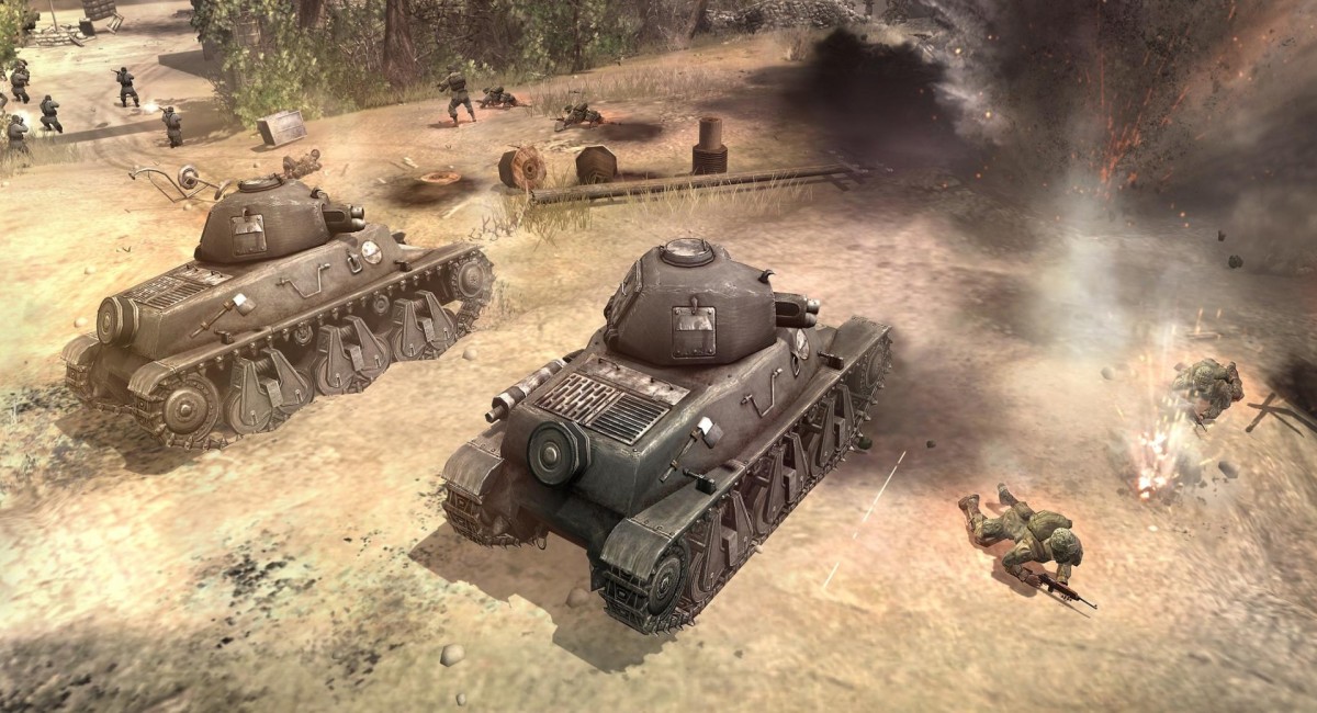 В Company of Heroes добавили мультиплеер между iOS, Android и Nintendo Switch