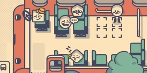 Находи идеальные места для персонажей-фигурок в «Is This Seat Taken?»