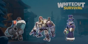 Разбор героев из 7-го поколения в Whiteout Survival — Брэдли, Эдит и Гордон