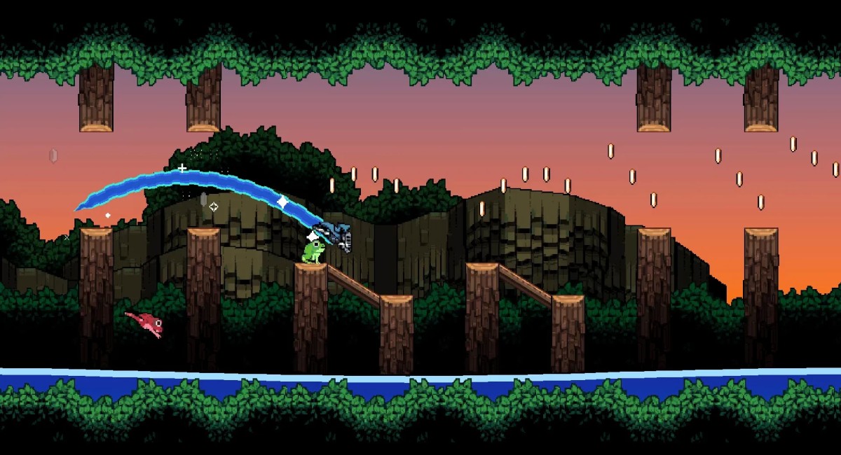 В Samago игроки-лягушки соревнуются на ежедневных уникальных уровнях