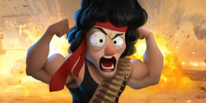 Рэмбо, Шварценеггер и Мистер Ти с волосатыми подмышками стали героями игры Survival Ops: Hunt Raid