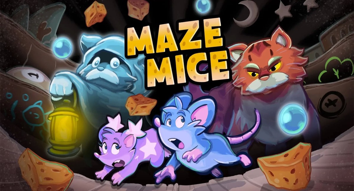 Релиз Maze Mice на смартфонах: смесь Vampire Survivors и Pac-Man