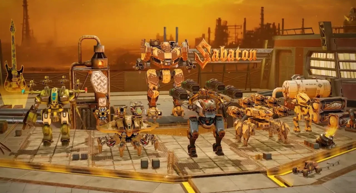 Новый трек метал-группы Sabaton зазвучал в игре War Robots