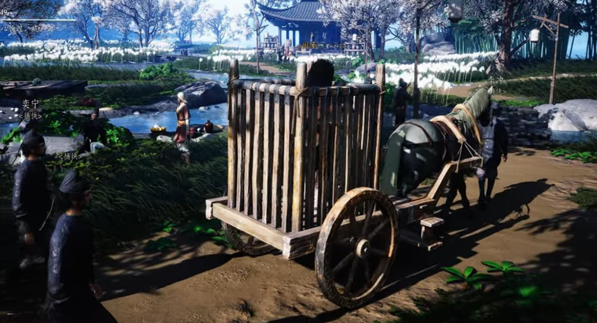 Игрока Where Winds Meet, убившего NPC, прокатили в клетке позора вместе с семьёй