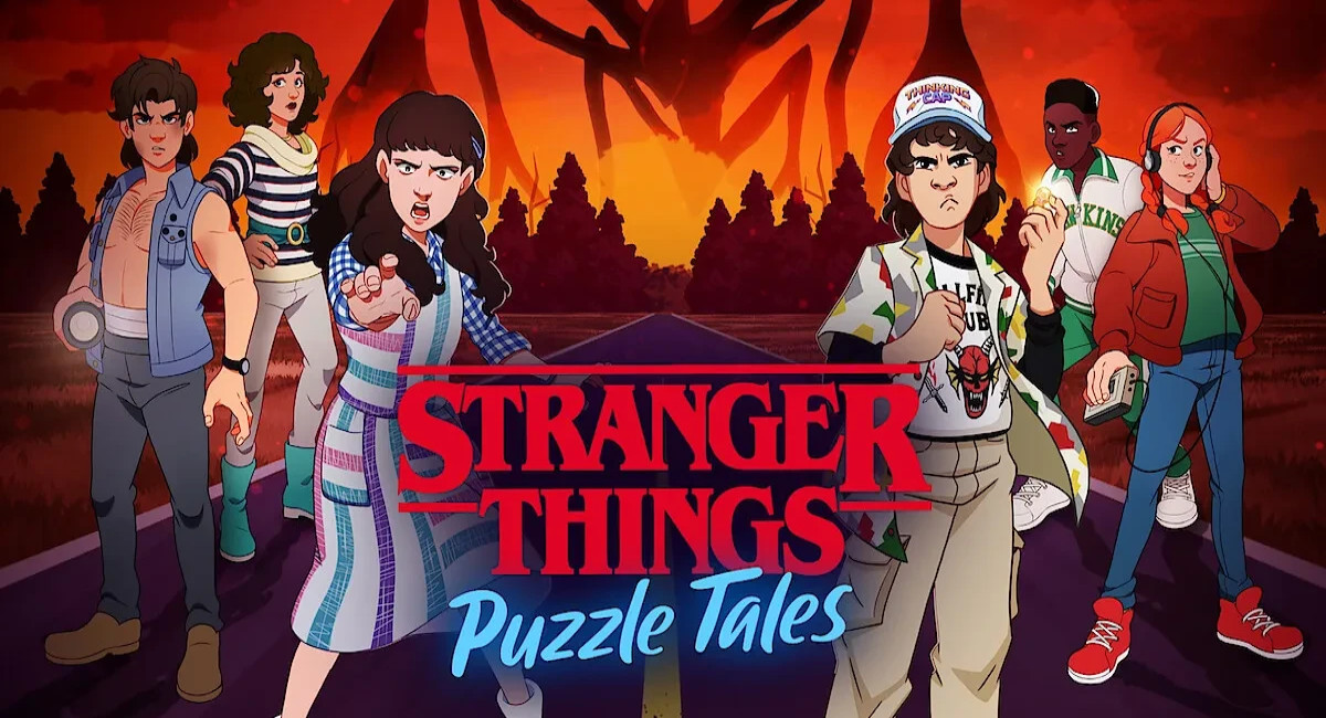 В Netflix Puzzled добавили уровни в честь финального сезона «Очень странных дел»