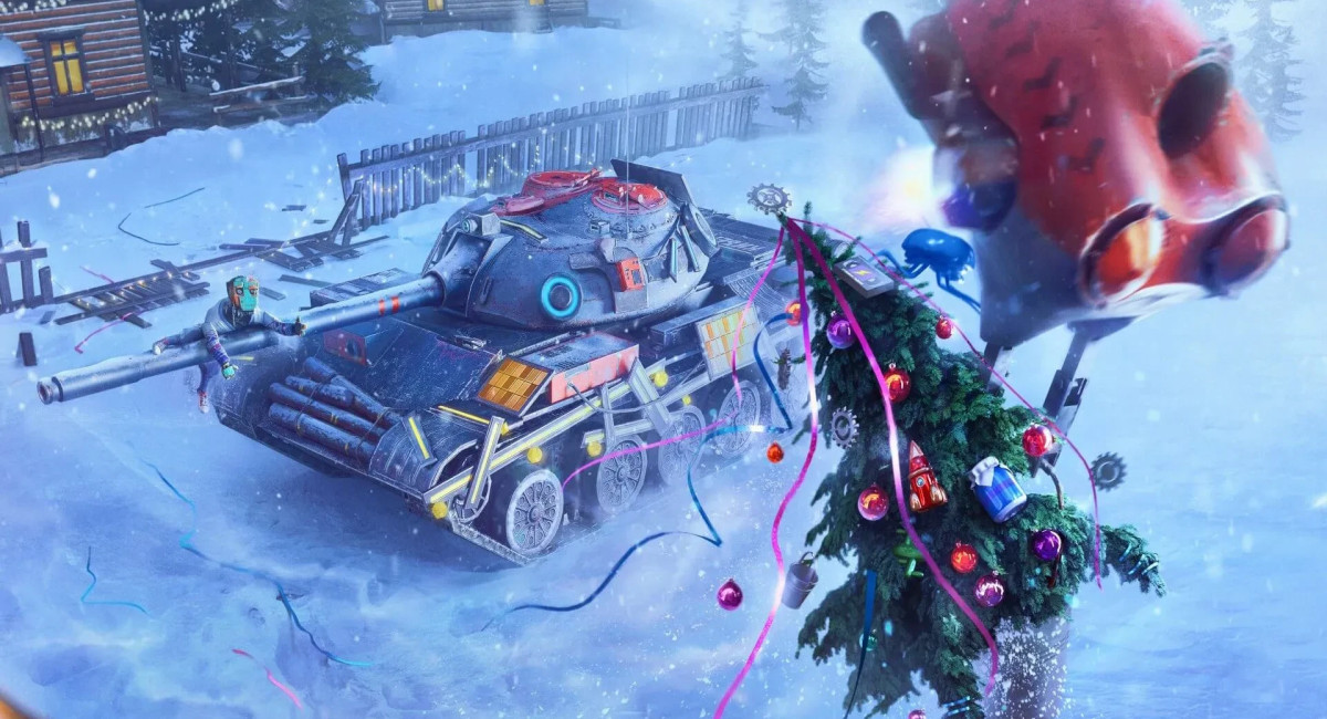 В Tanks Blitz начались предновогодние ивенты с новым пропуском