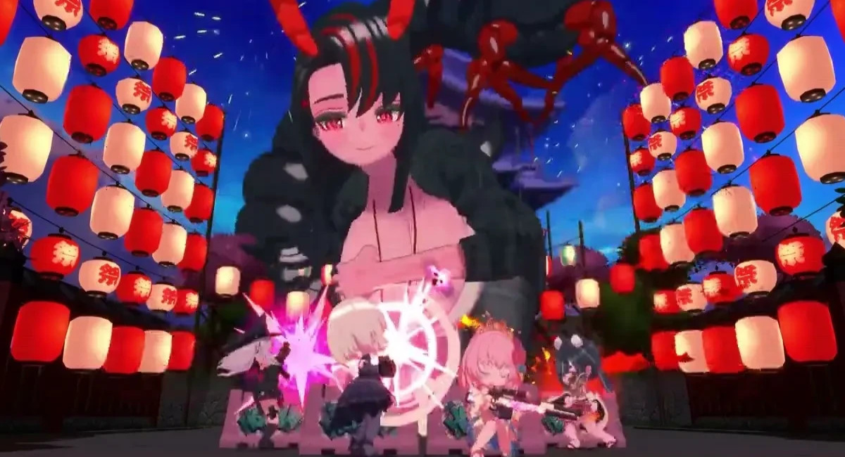 У аниме-девушек в Ayakashi Rise: AFK Demon Hunt есть «большие аргументы»