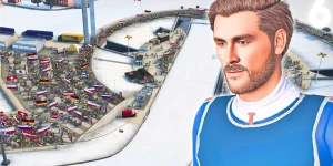 В спортивную игру Ski Jumping Clash добавили кастомные турниры