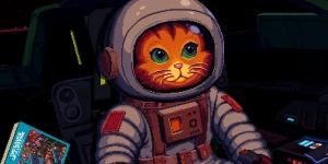 Милая игра Astro Burn про кота-космонавта обзавелась окном релиза