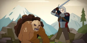 В новом трейлере Reigns: The Witcher показали охоту на монстров и разные смерти Геральта