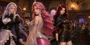 В симуляторе таверны Last Siren: Tavern Rise можно просвечивать одежду девушек