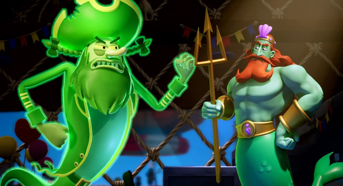 Все 35 сундуков и 6 дополнительных заданий Голдфиш-Айленда в SpongeBob SquarePants: Titans of the Tide