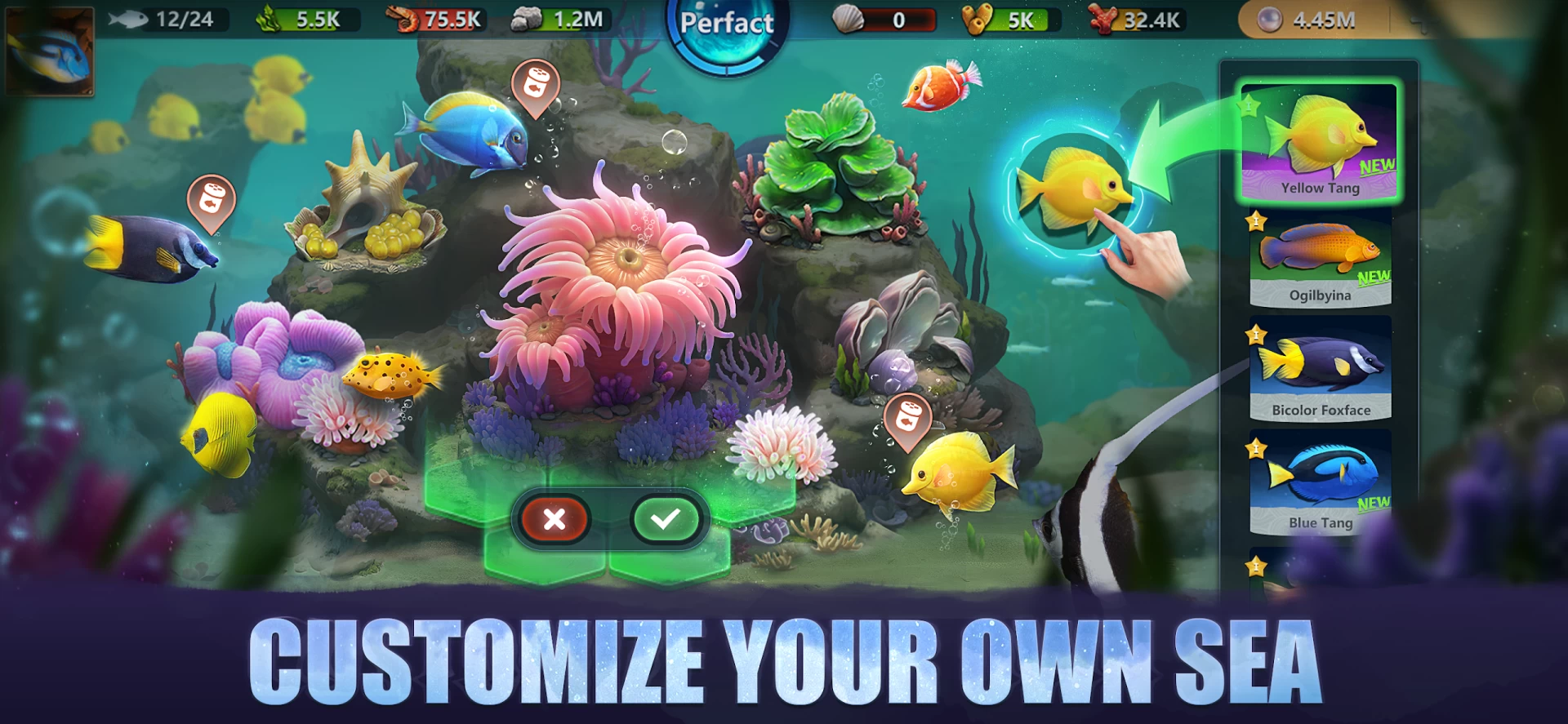 Игра Top Fish: Ocean Game — восстанавливай морское королевство | AppTime